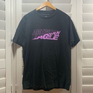 American Eagle Men’s Large Black USA T-Shirt